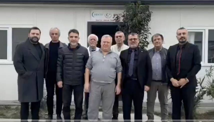 Türkiye 6 Şubat deprem şehitlerini anarken, Hekim Birliği Sendikası yöneticileri